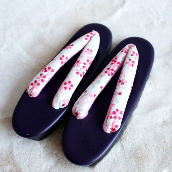 Print Japanese Kimono Slippers - Modakawa Modakawa